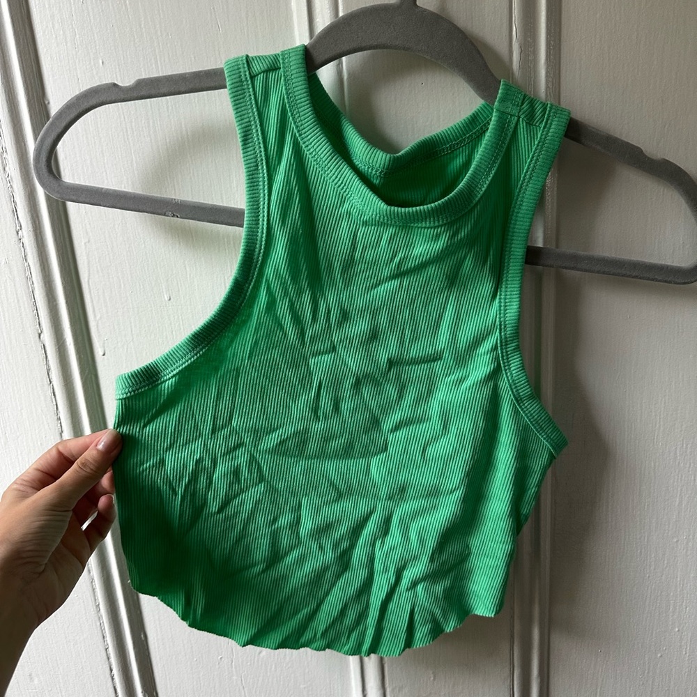 Wild Fable  Mint Green Crop Tank Top